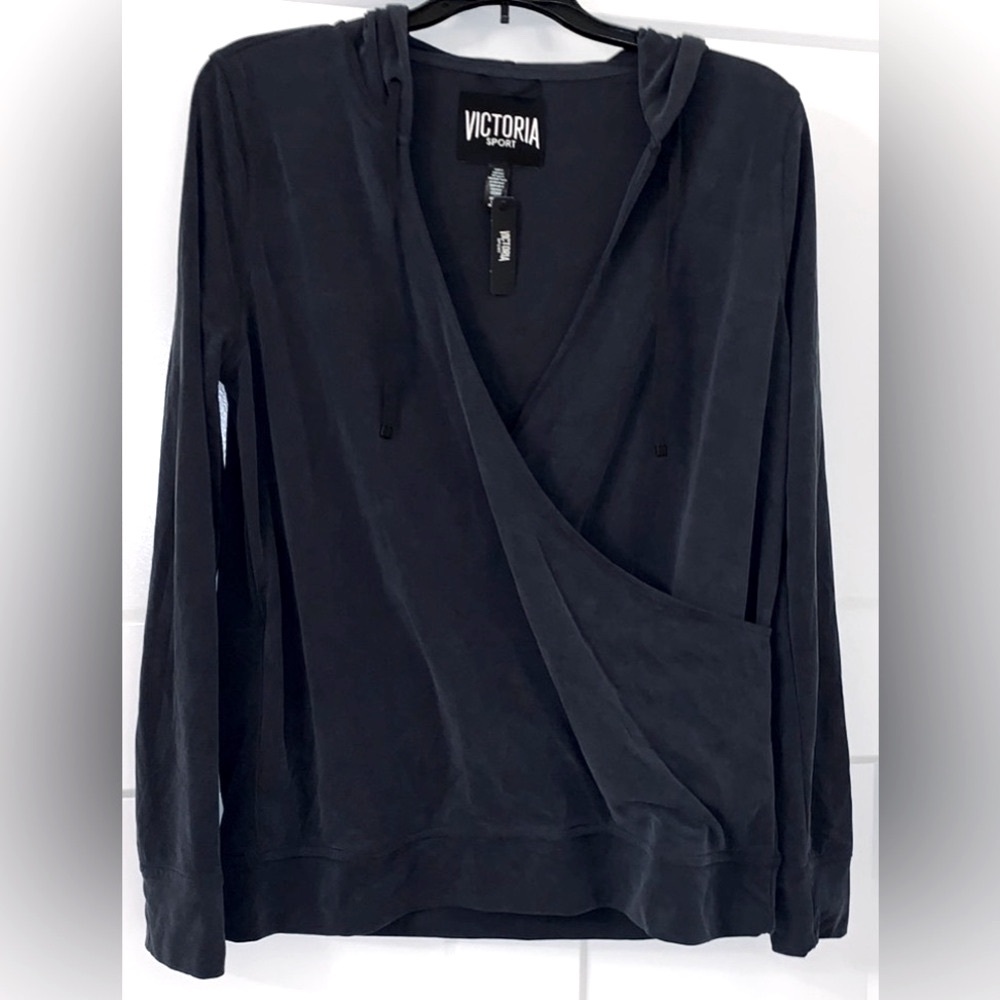 NWT✨Victoria’s Secret Sport Oversized Faux Wrap Hoodie